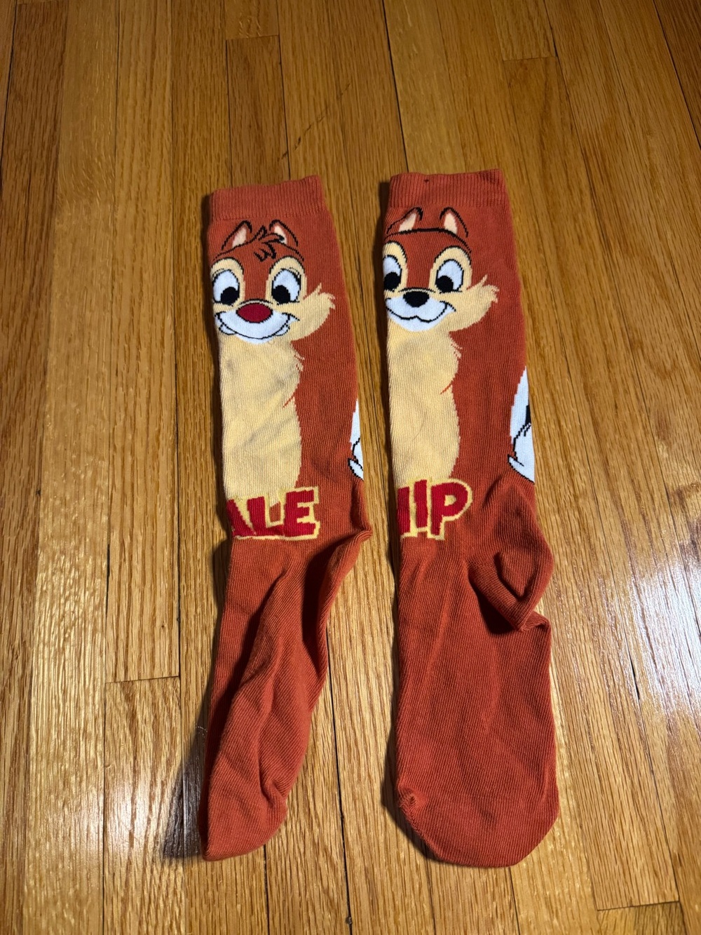 Disney Parks Chip and Dale Socks Set Brown New